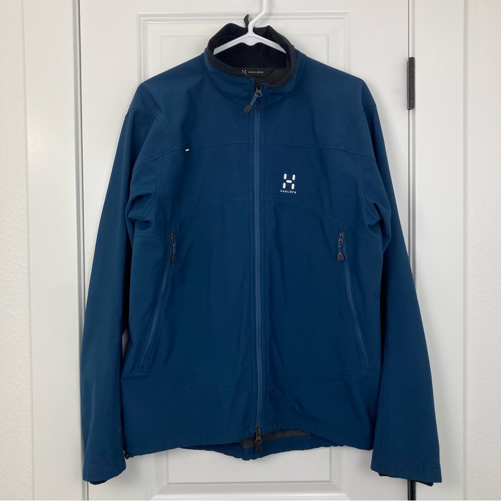 Haglofs Windstopper Windproof Soft Shell Full Zip… - image 1